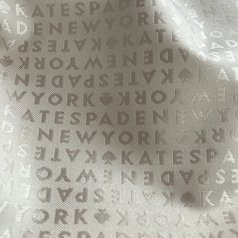 Kate Spade Patent Leather Polka Dot Medium Zipper Tote